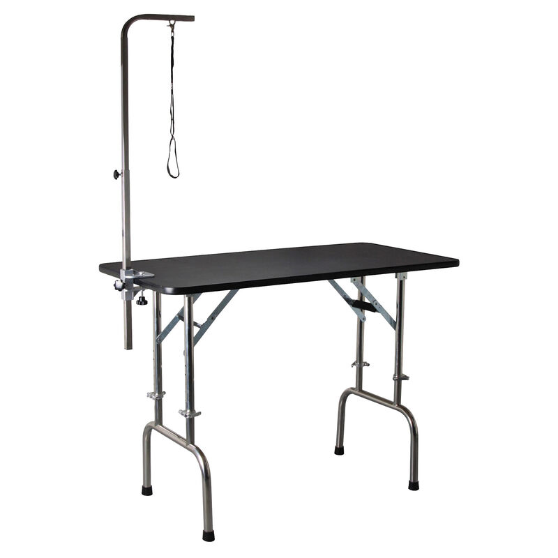 Aeolus, Height Adjustable Folding Table-48"Lx24"Wx32"-37"H image number null